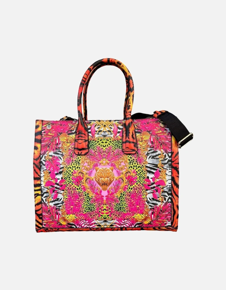 Animalier Jungle Tote Bag Women - Multicolor Shoulder Bags