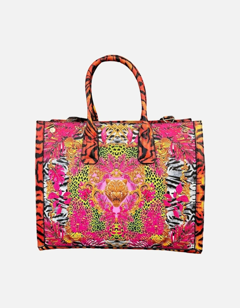 Animalier Jungle Tote Bag Women - Multicolor Shoulder Bags