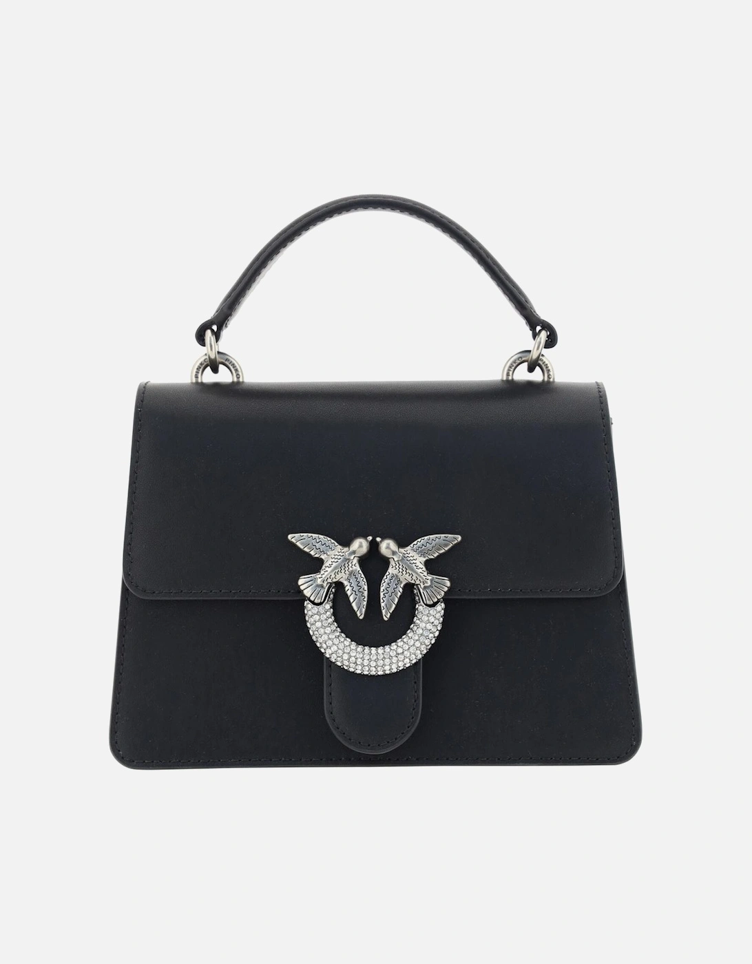 Love Bag Mini handbag Black leather Women, 5 of 4