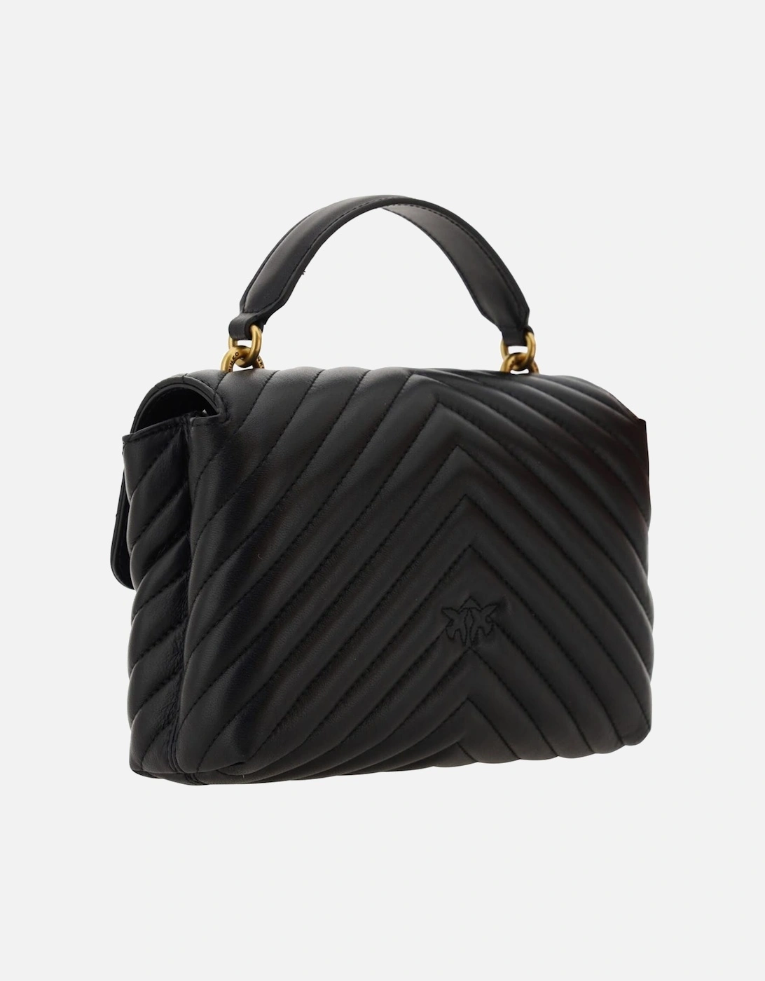 Love Bag Quilted Shoulder Bag Women - Black Handbags