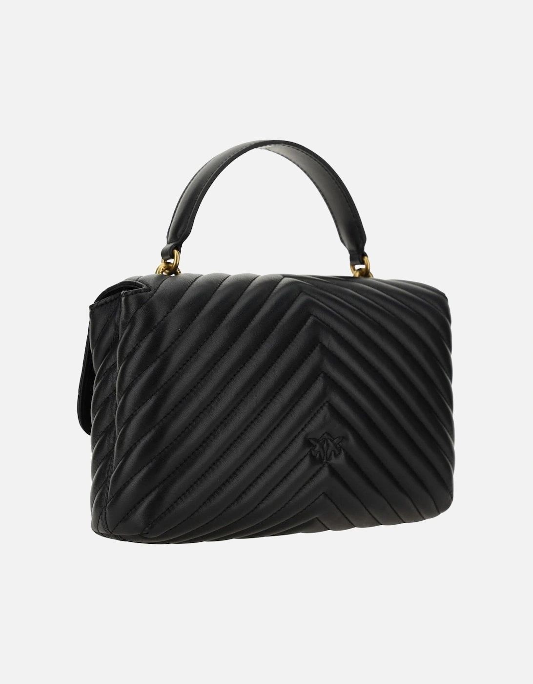 Love Birds Quilted Shoulder Bag Women - Black Handbags
