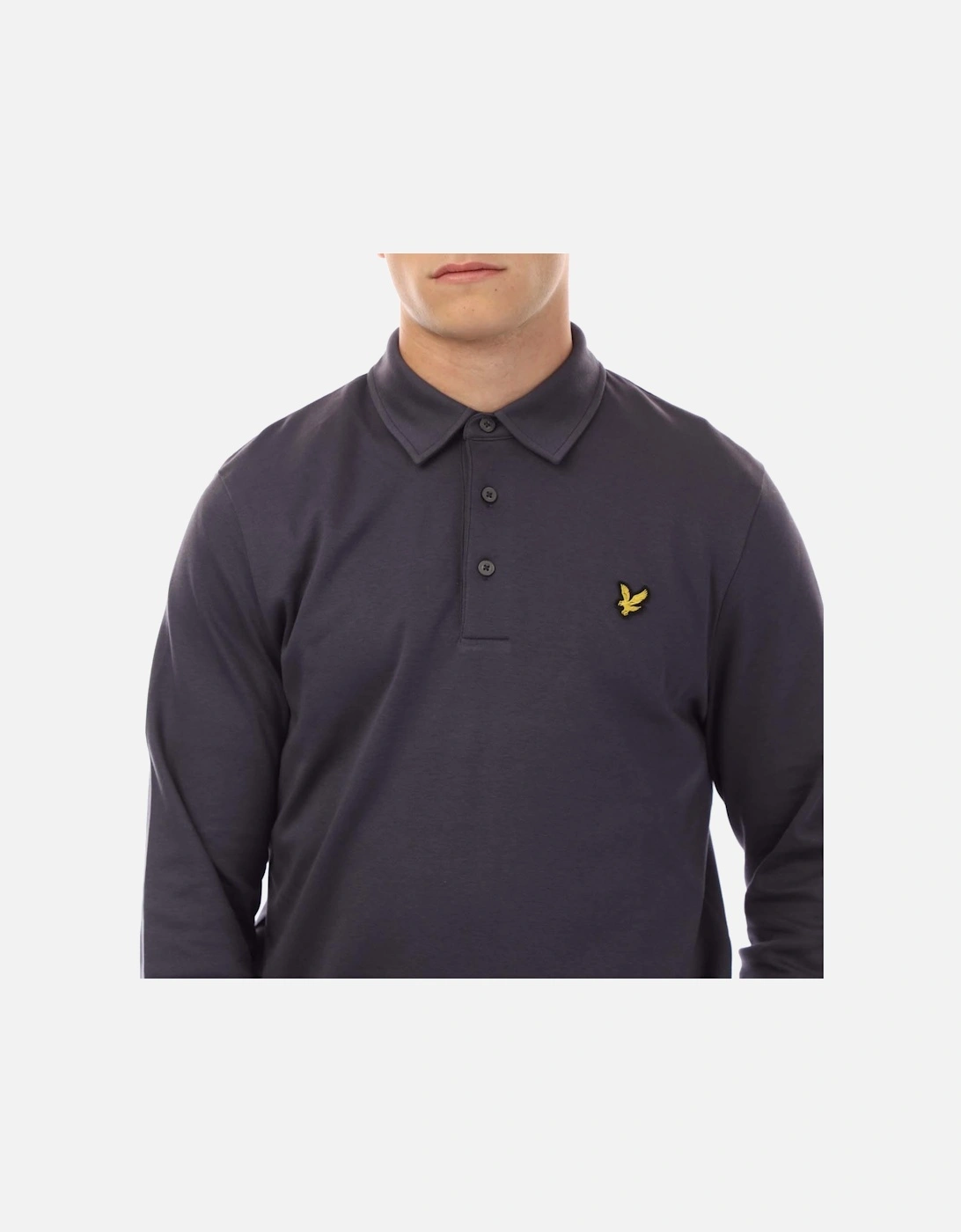Interlock Long Sleeve Polo Shirt