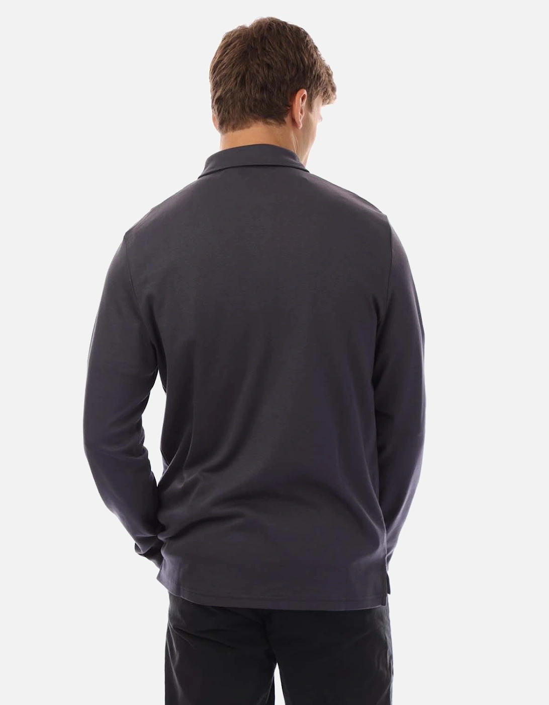 Interlock Long Sleeve Polo Shirt