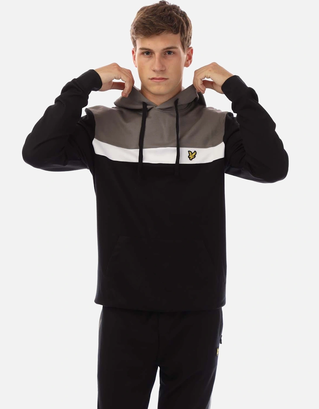 Fly Fleece Colour Block Hoodie, 5 of 4