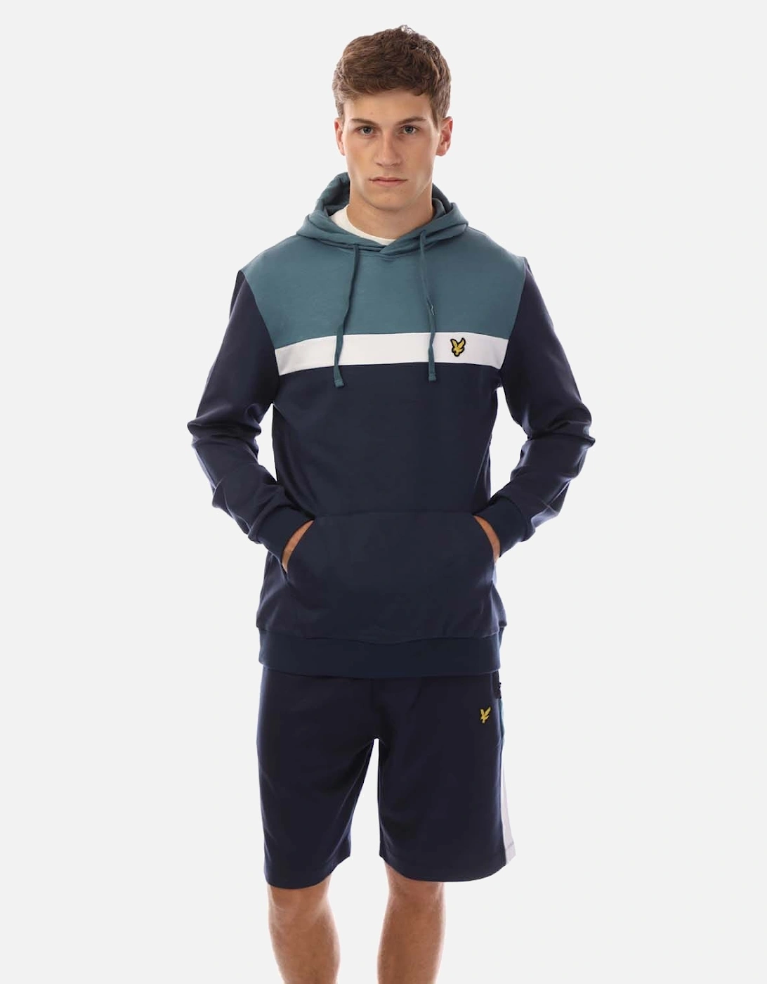 Fly Fleece Colour Block Hoodie, 5 of 4