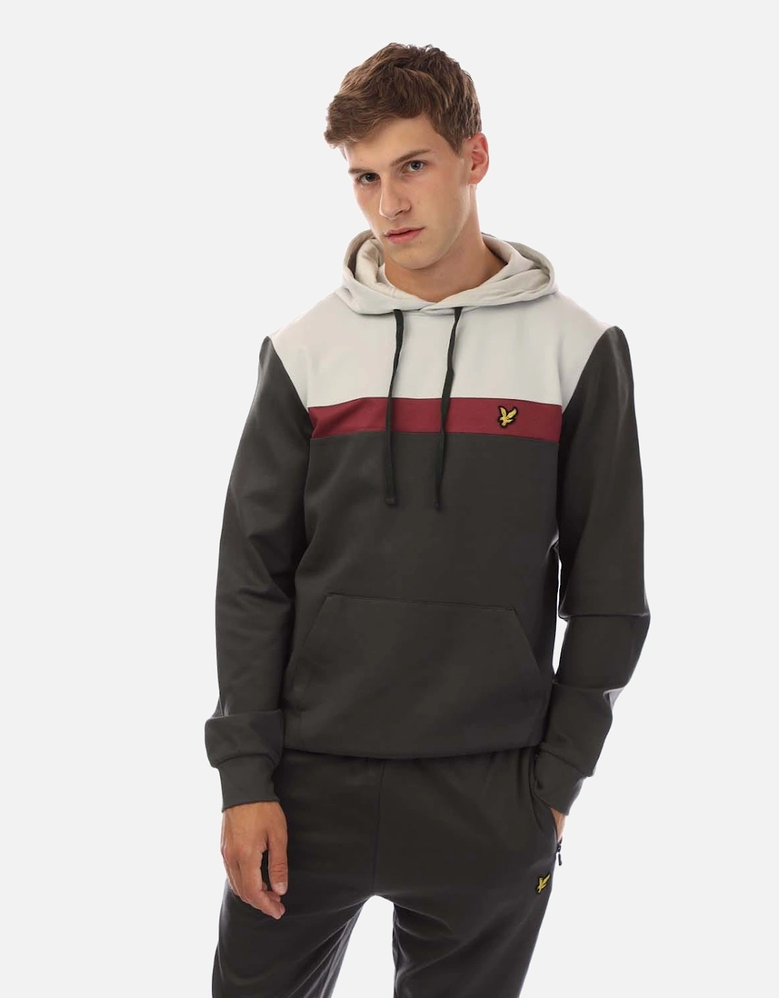 Fly Fleece Colour Block Hoodie, 5 of 4