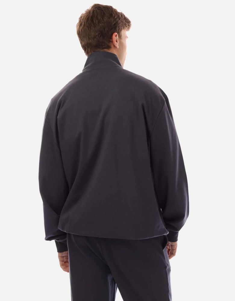 Interlock Hybrid Panelled Bomber Jacket