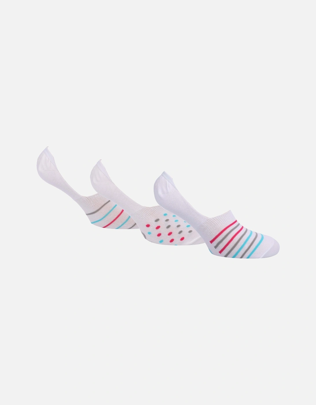 3 Pack of Shoe Liner Socks, 2 of 1