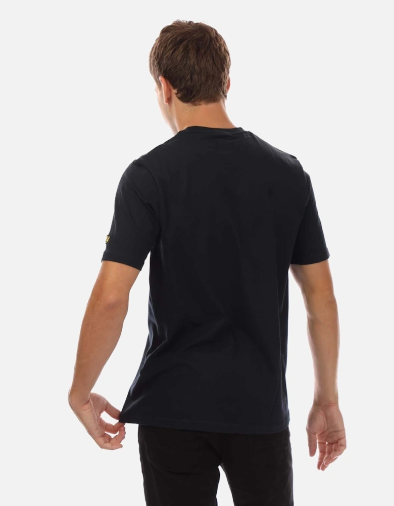 Football Sticker Graphic T-Shirt