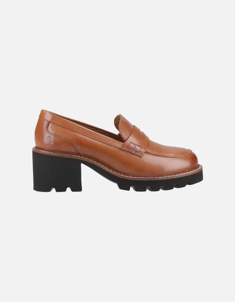 Giavanna Leather Women's Tan Loafers
