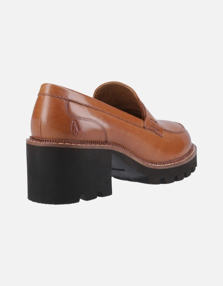 Giavanna Leather Women's Tan Loafers