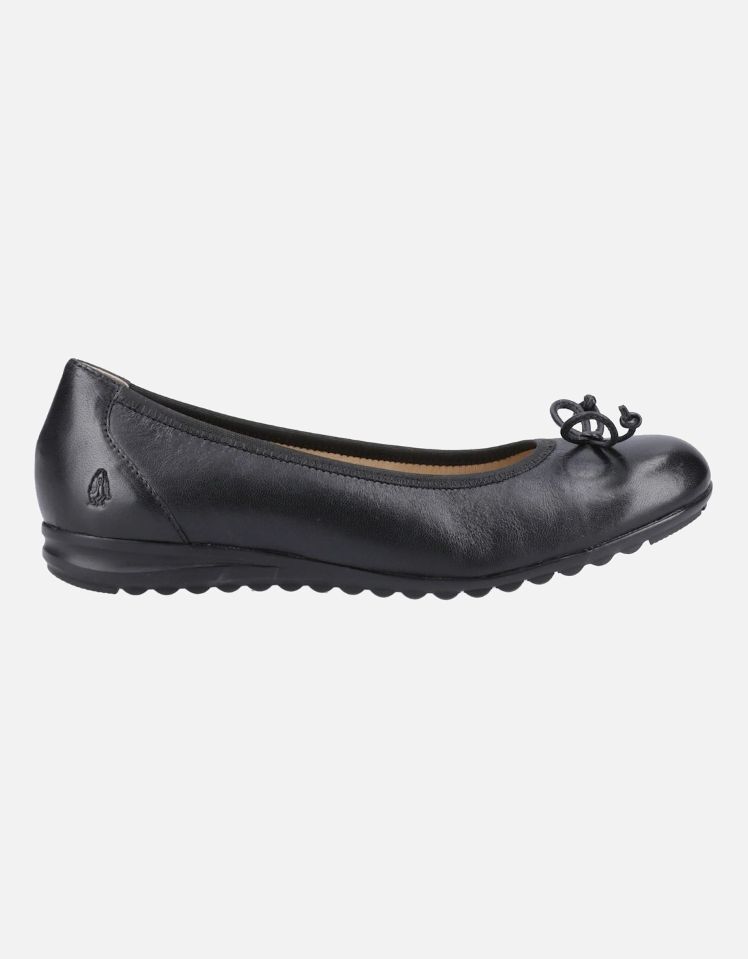 Lucille Leather Women's Black Flats
