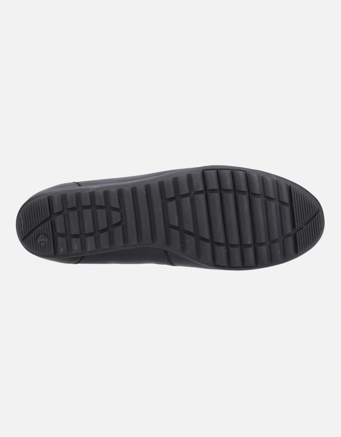 Lucille Leather Women's Black Flats