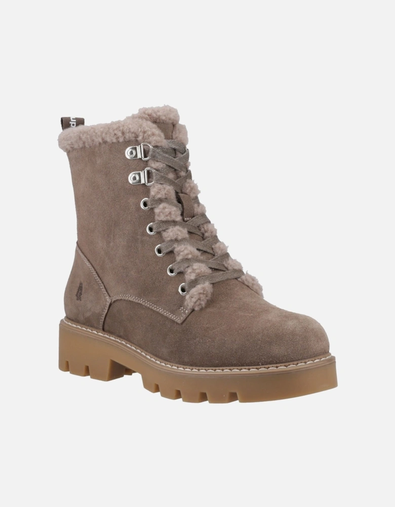 Aurelia Suede Women's Taupe Winter Ankle Boots