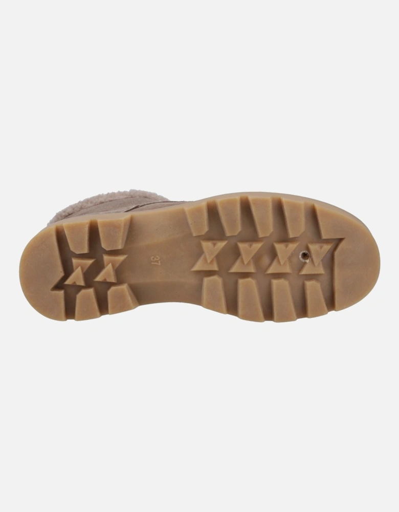 Aurelia Suede Women's Taupe Winter Ankle Boots