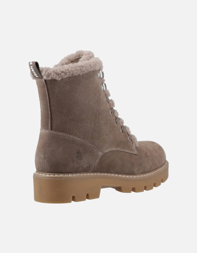 Aurelia Suede Women's Taupe Winter Ankle Boots