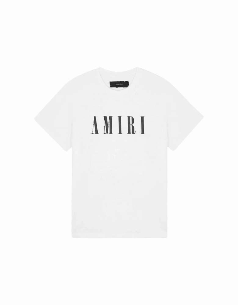 KIDS CORE LOGO TEE WHITE / BLACK