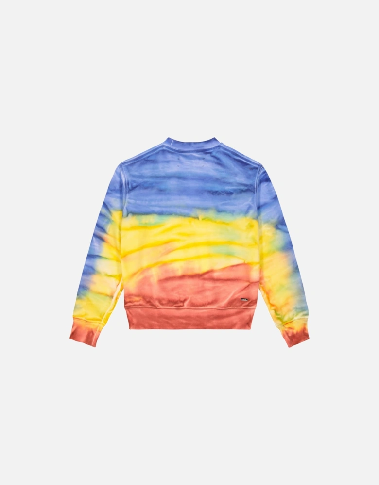 KIDS TIE DYE CREWNECK MULTI