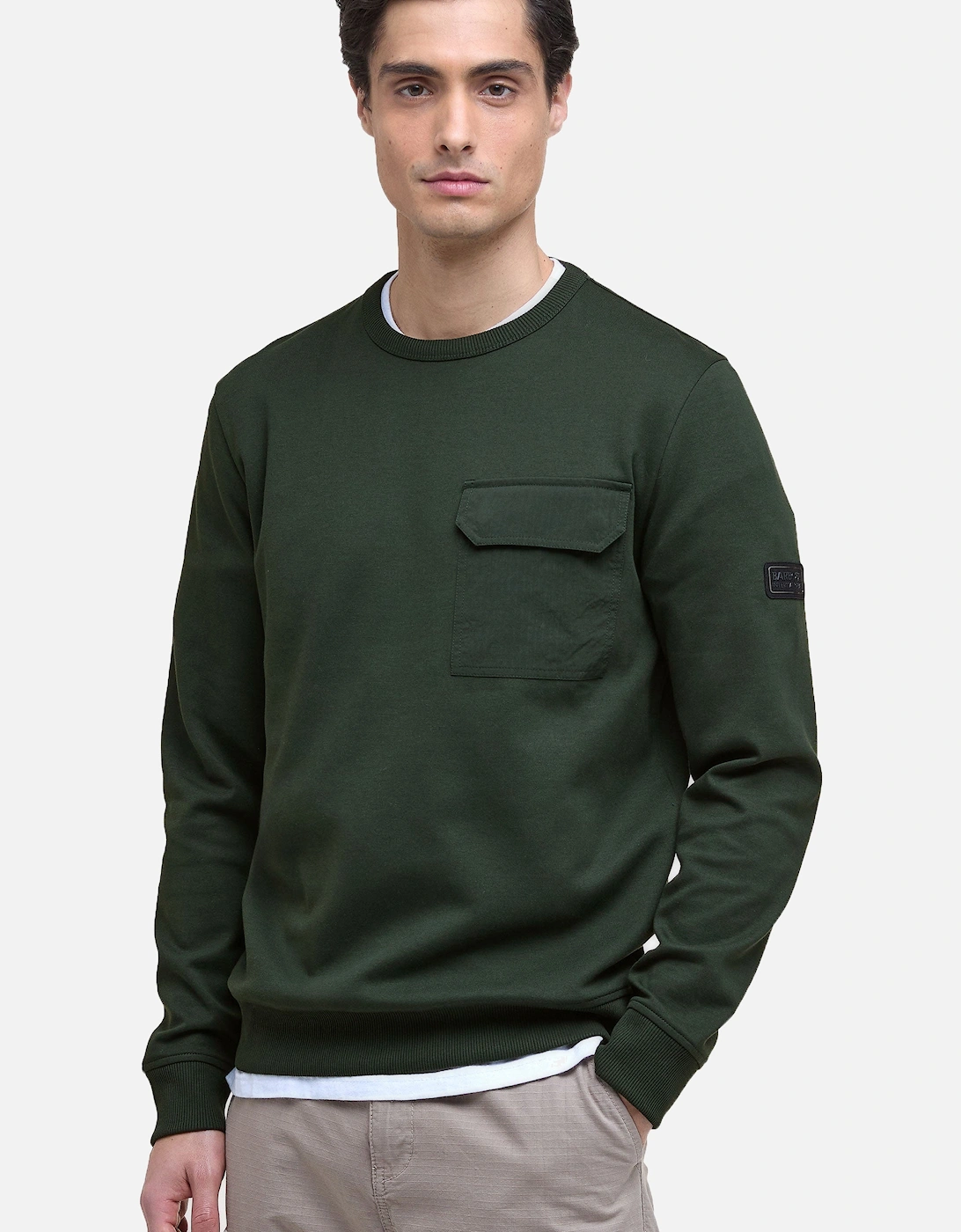 ILFORD INTERLOCK SWEATSHIRT SAGE