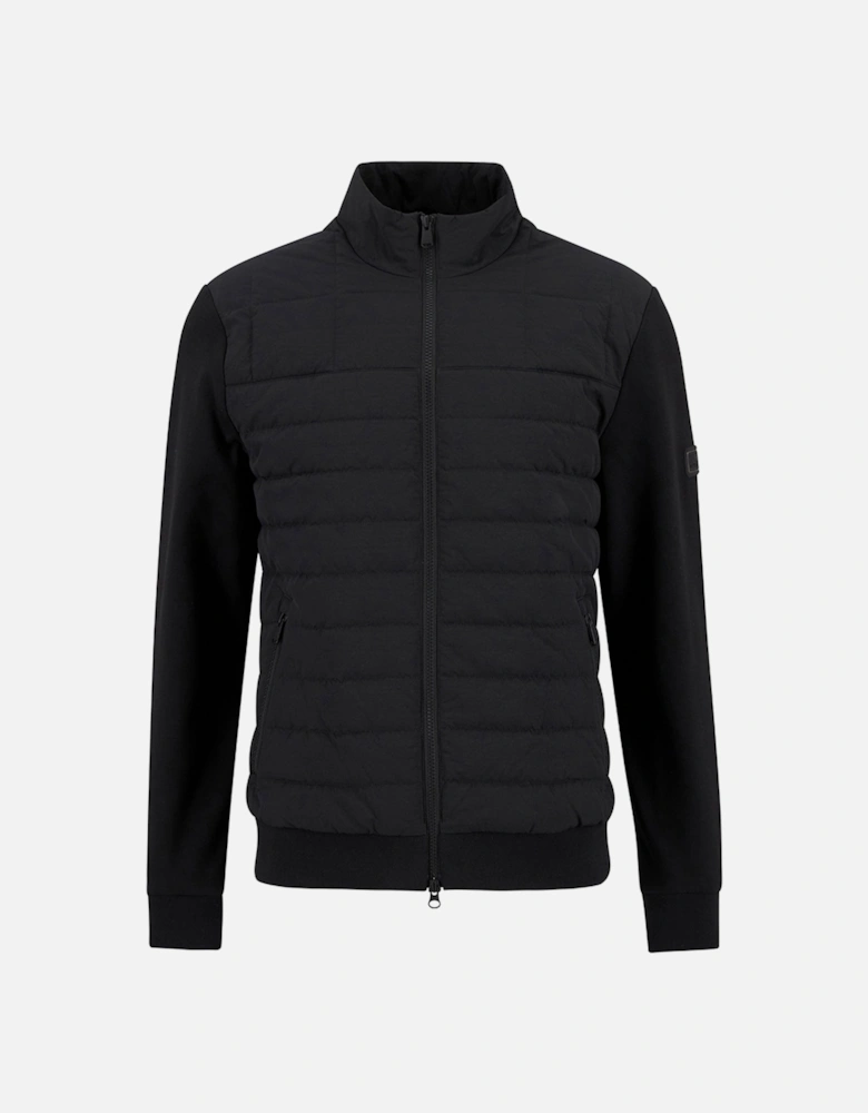COLLINS QUILTED JACKET BLACK