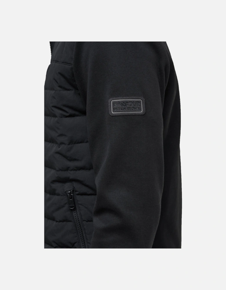 COLLINS QUILTED JACKET BLACK