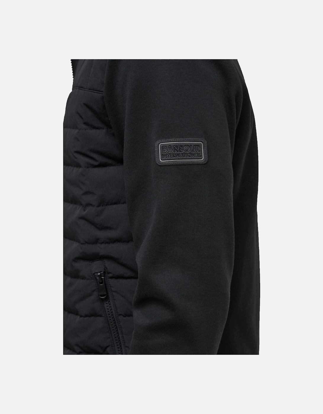 COLLINS QUILTED JACKET BLACK