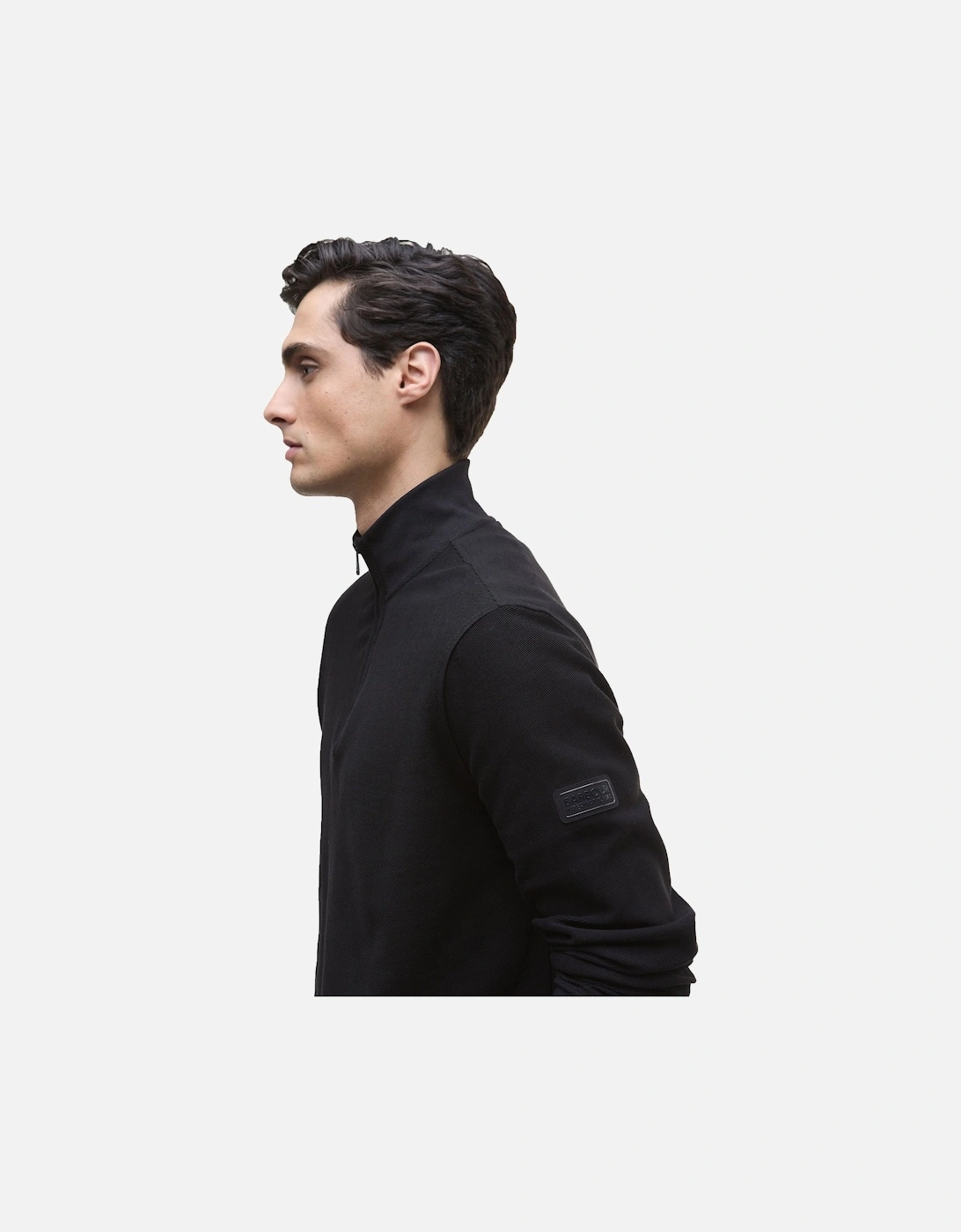 SAMUEL FUNNEL NECK BLACK