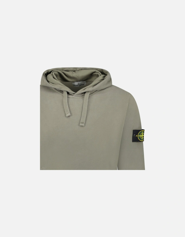 Brushed Organic Cotton Hoodie Walnut Brown