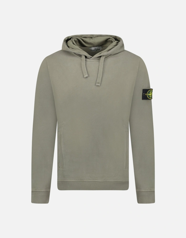 Brushed Organic Cotton Hoodie Walnut Brown