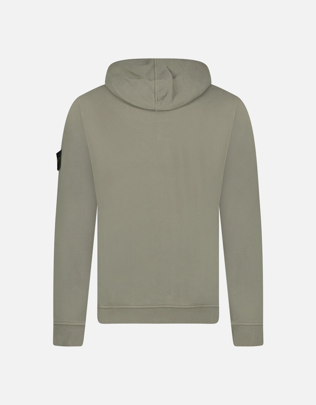 Brushed Organic Cotton Hoodie Walnut Brown