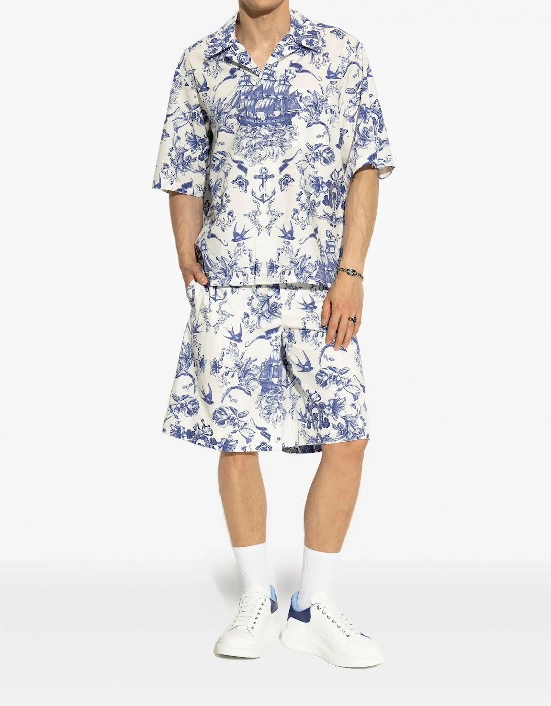 Larry Oversize Sole Sneakers White