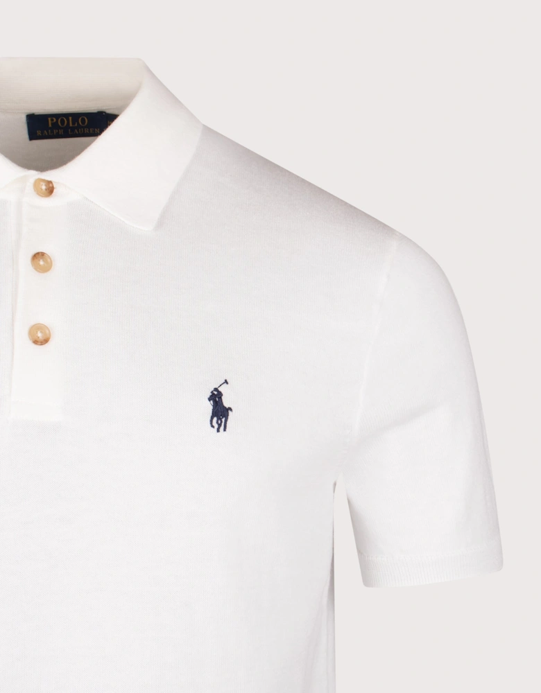 Cotton Knitted Polo Shirt