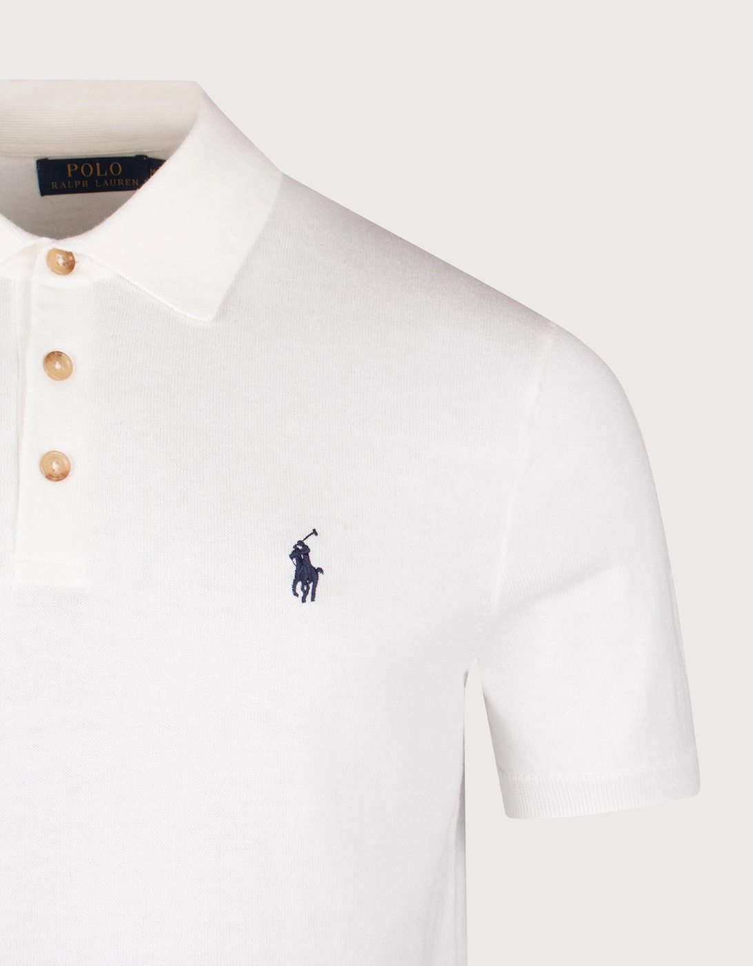 Cotton Knitted Polo Shirt