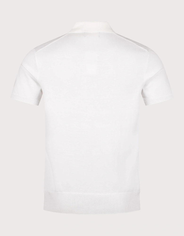 Cotton Knitted Polo Shirt