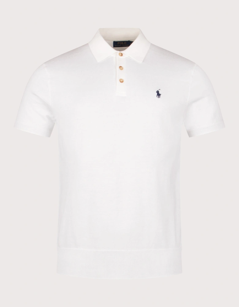 Cotton Knitted Polo Shirt
