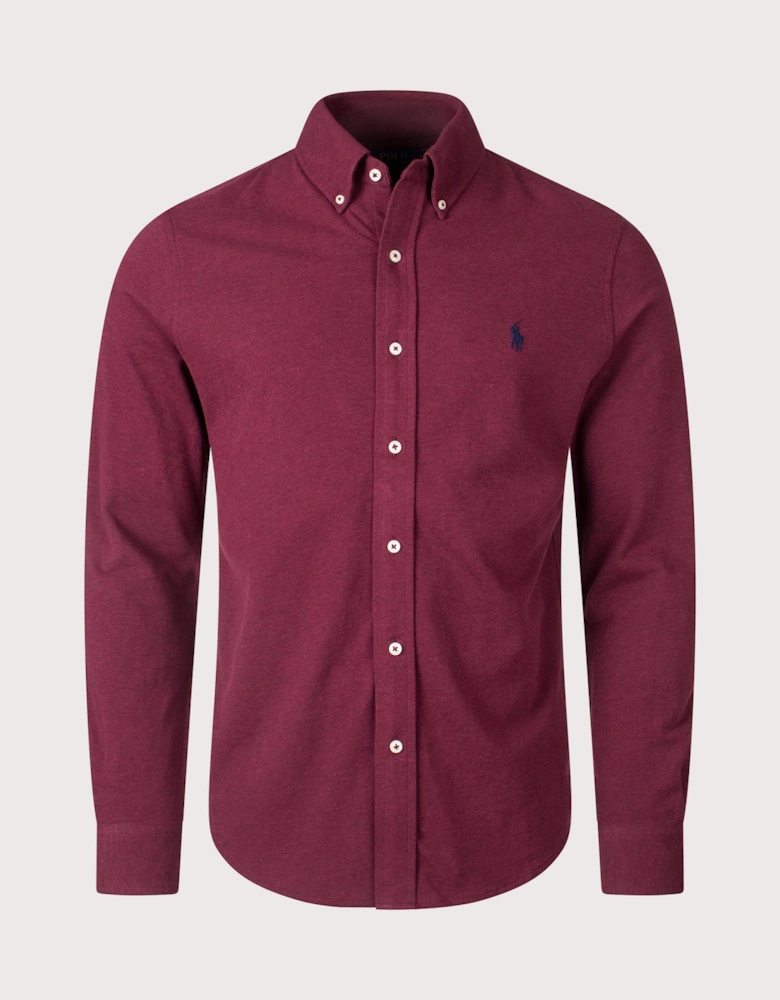Relaxed Fit Featherweight Mesh Shirt