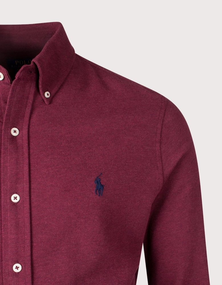 Relaxed Fit Featherweight Mesh Shirt