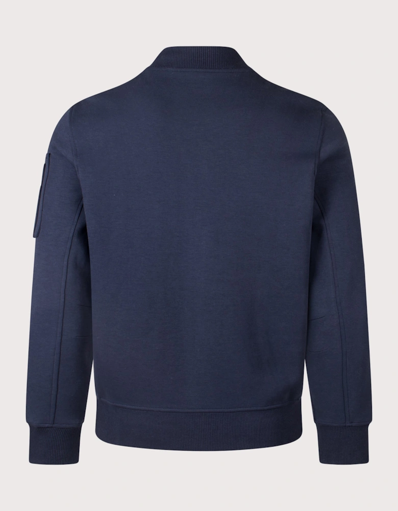 Double Knit Bomber Jacket