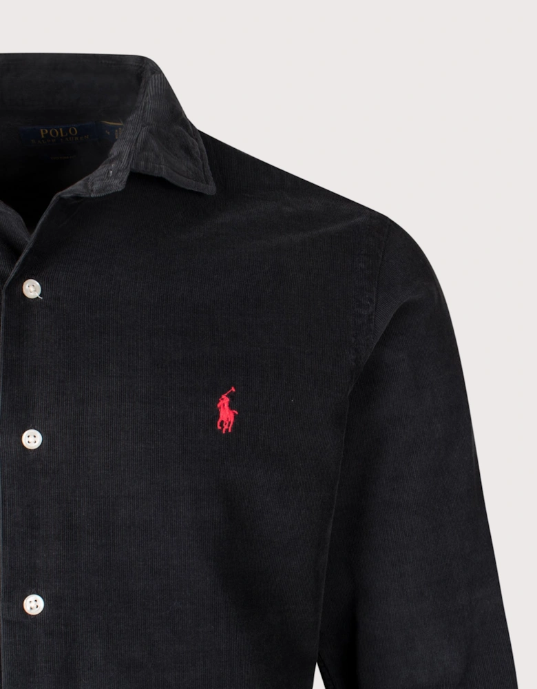 Custom Fit Corduroy Shirt