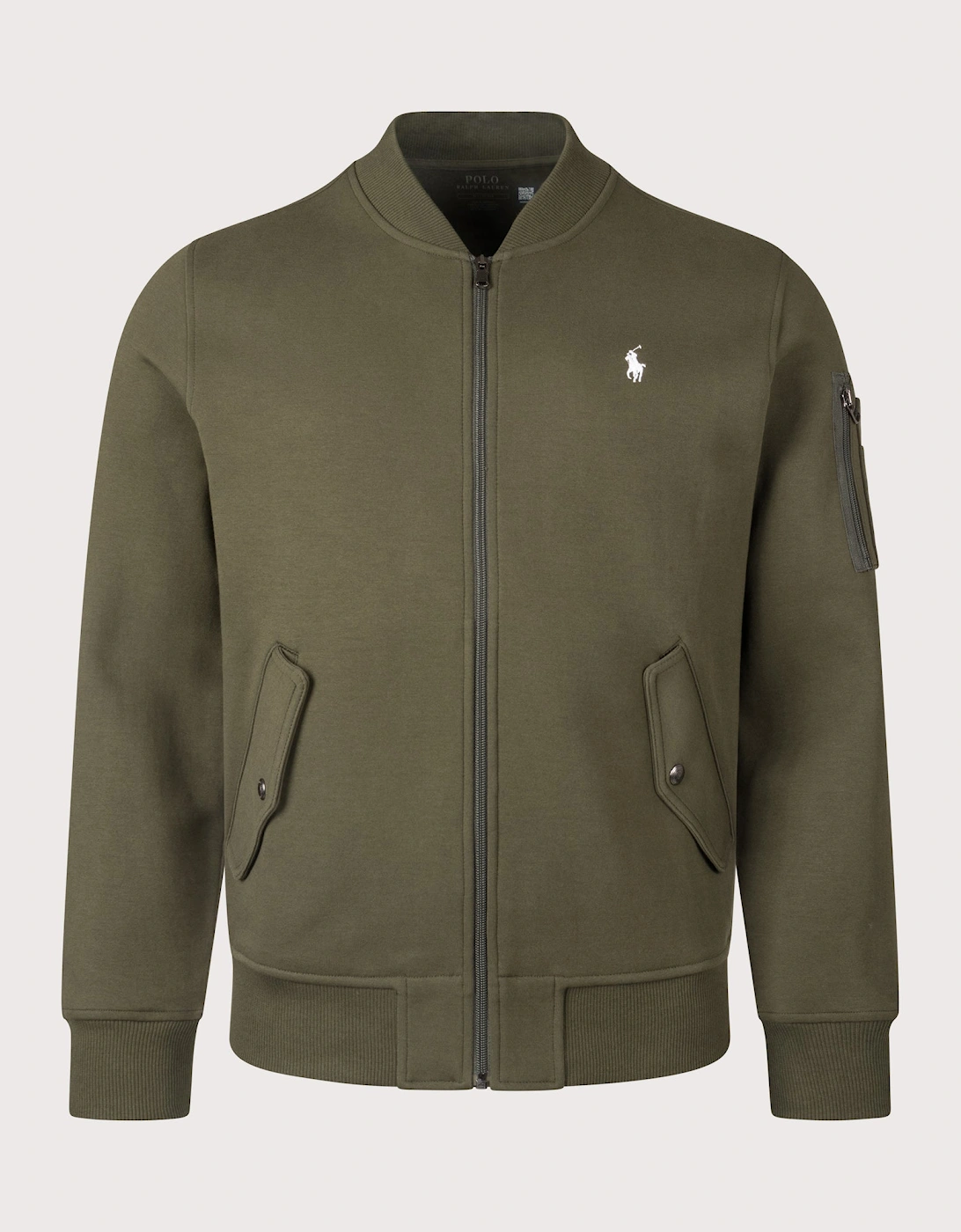 Double Knit Bomber Jacket