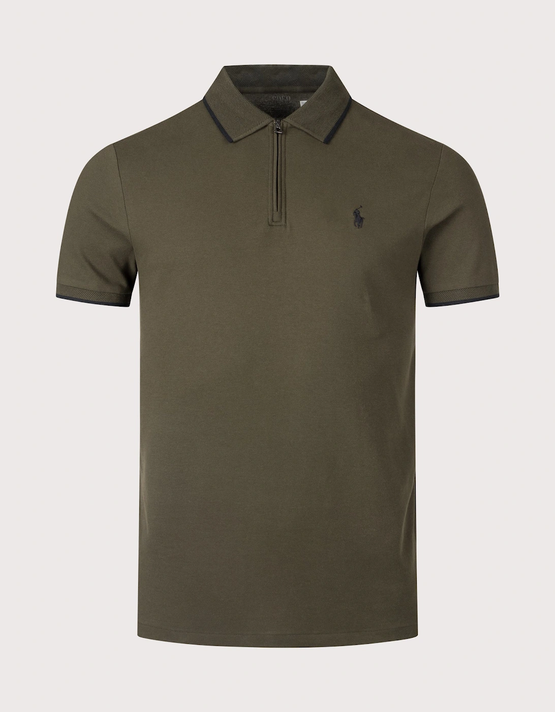 Custom Slim Fit Stretch Oxford Mesh Polo Shirt, 4 of 3