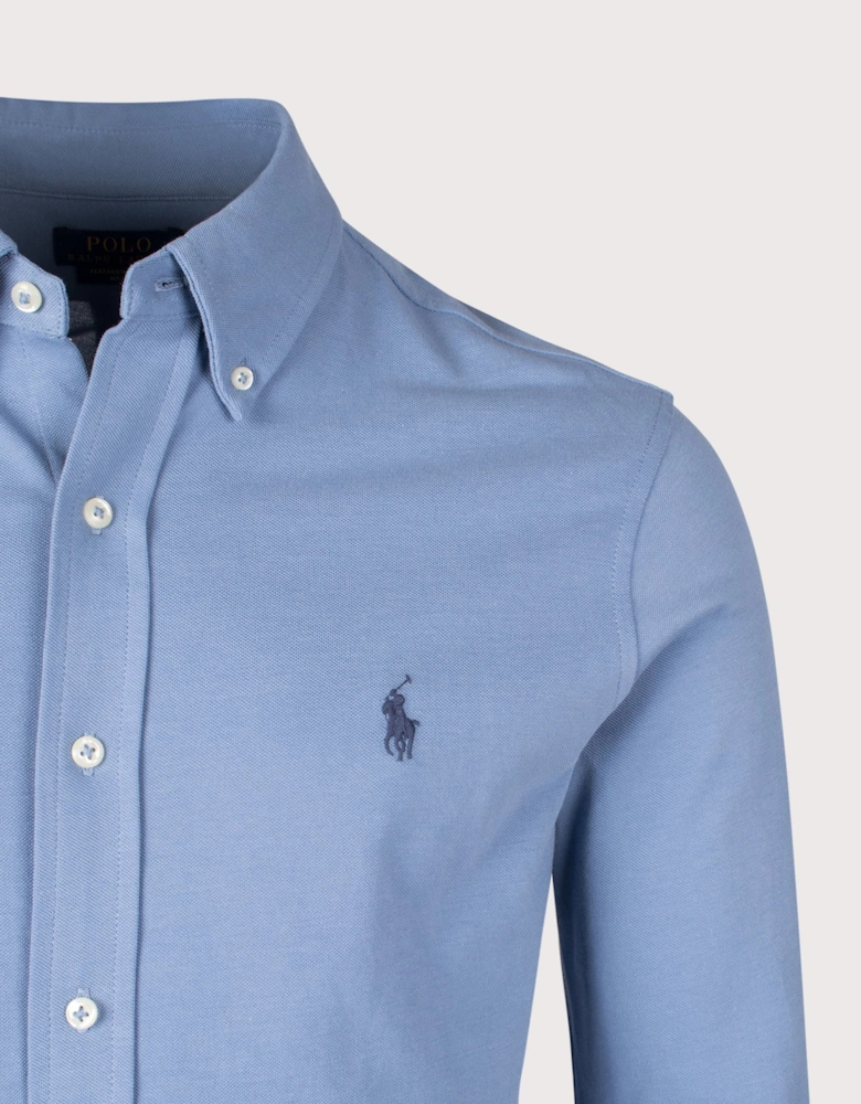 Relaxed Fit Featherweight Mesh Shirt