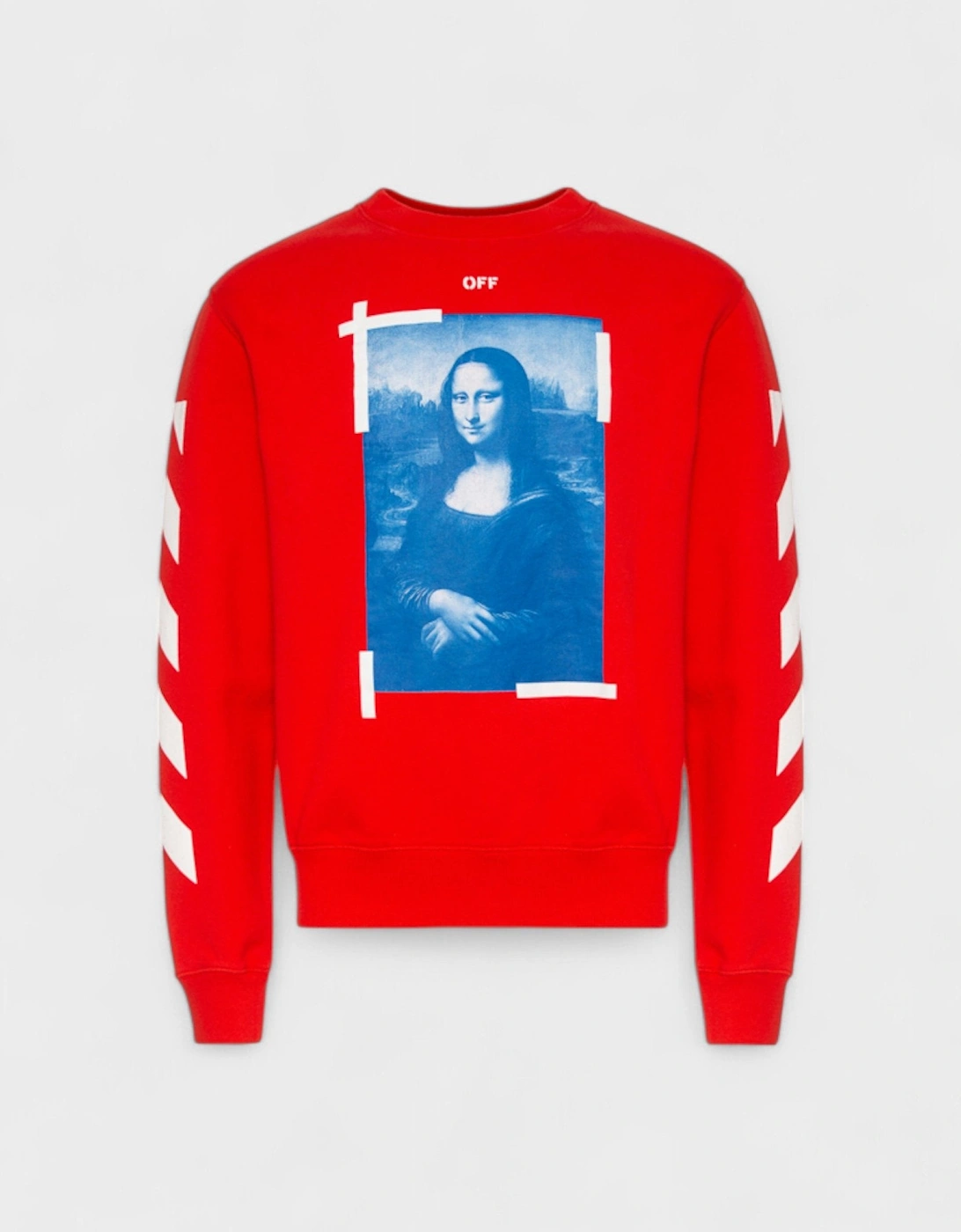 Monalisa Arrow Slim Crewneck Red White, 4 of 3