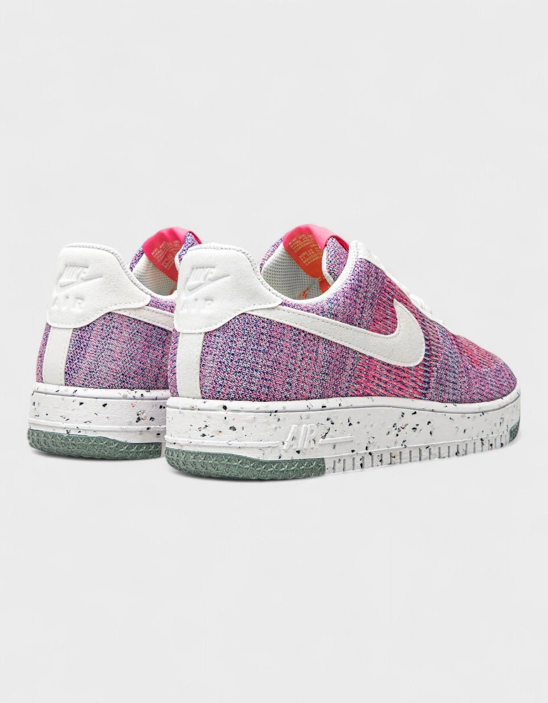 Air Force 1 Low Crater Flyknit Pink White