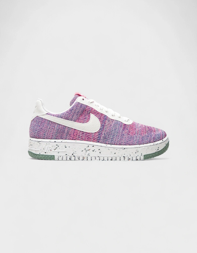 Air Force 1 Low Crater Flyknit Pink White