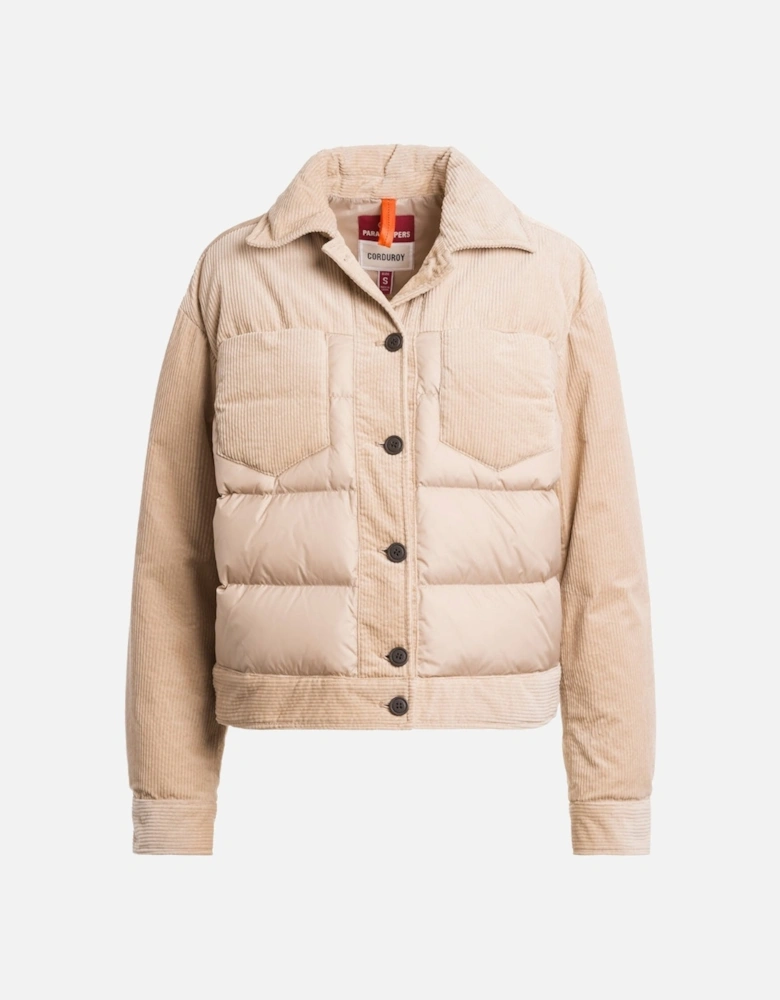 Patience Sunkissed Beige Down Jacket