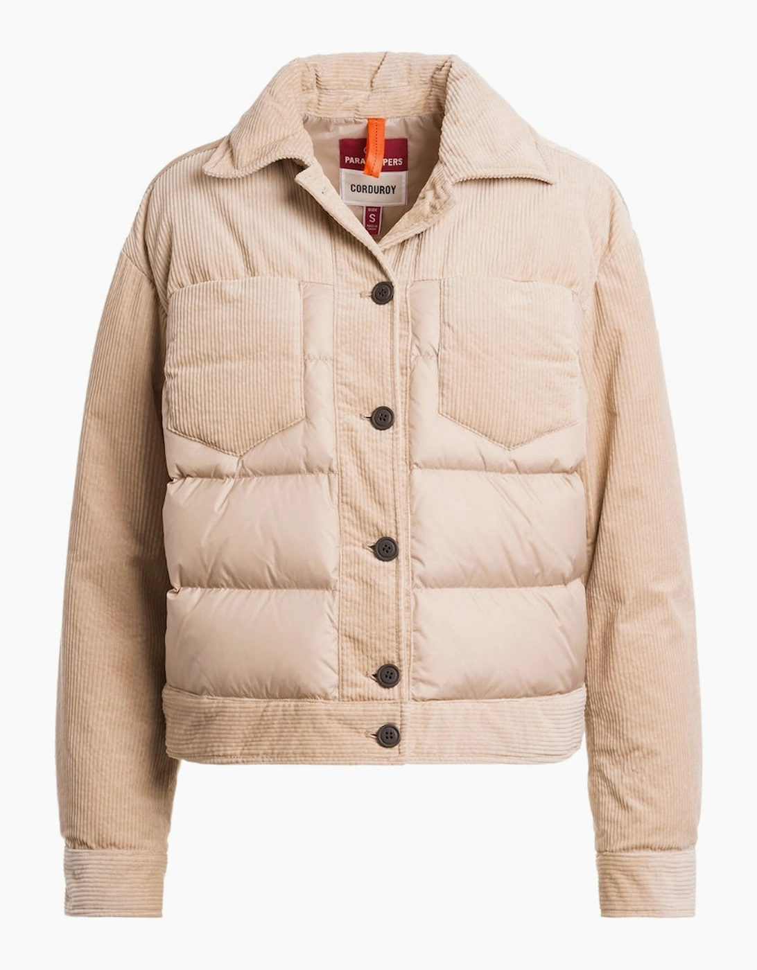 Women's Parajumpers Patience Sunkissed Beige Down Jacket - Tan - Size: 10/8