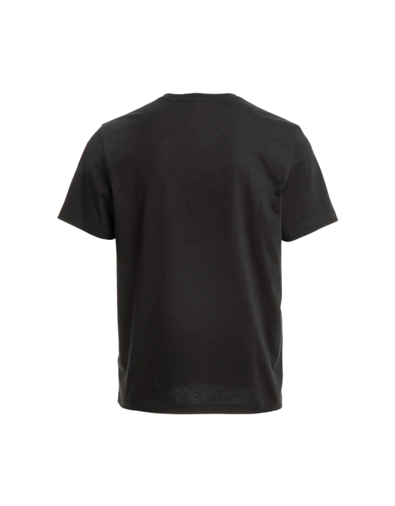 Tape Tee Black T-Shirt