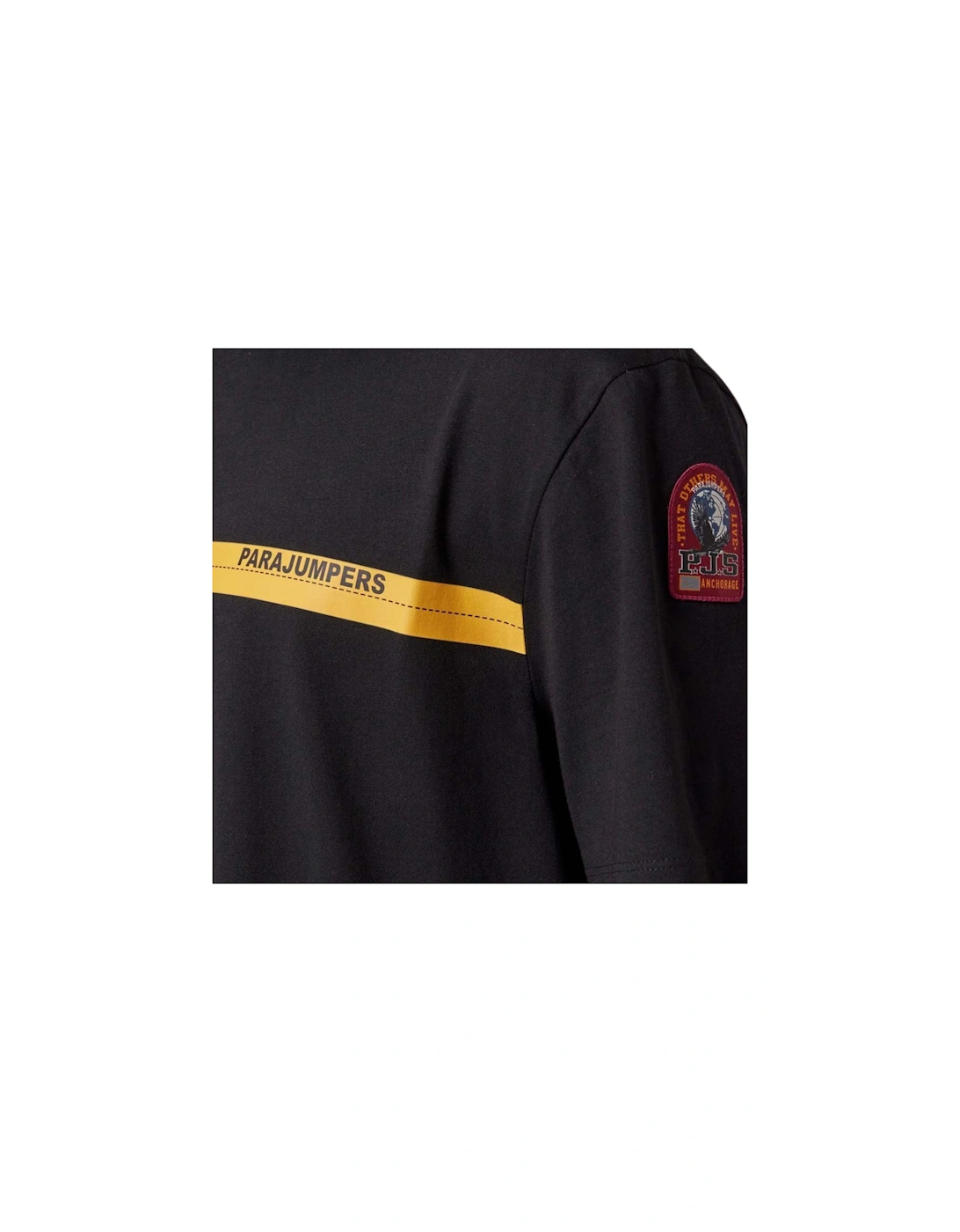 Tape Tee Black T-Shirt