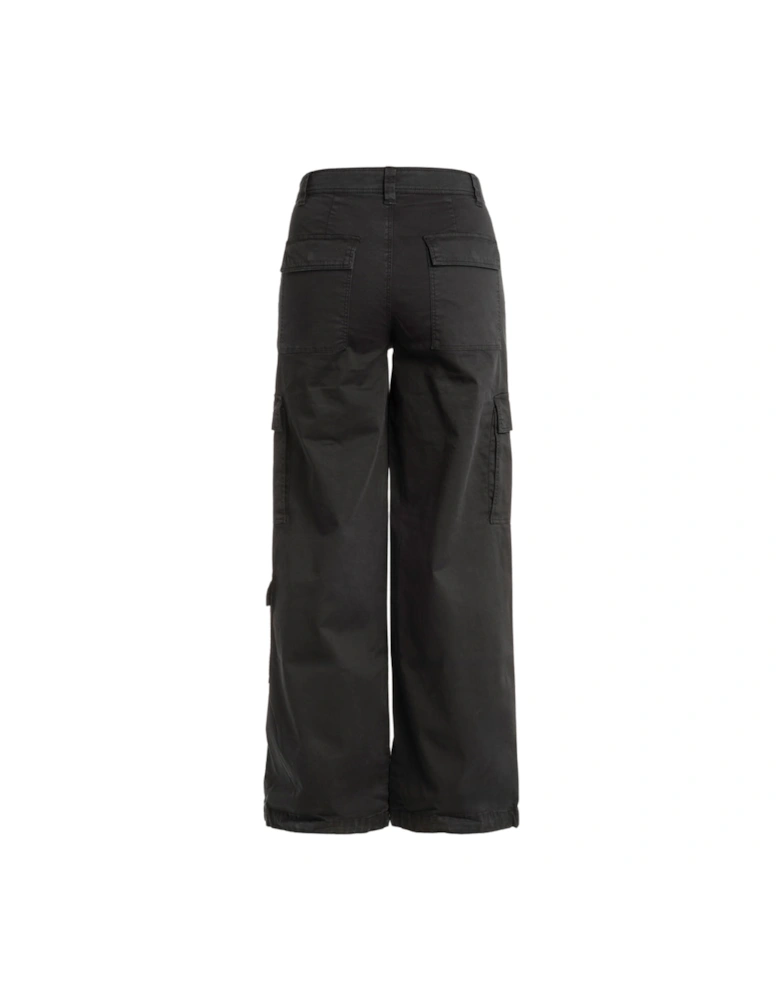 Lela Black Cargo Pants